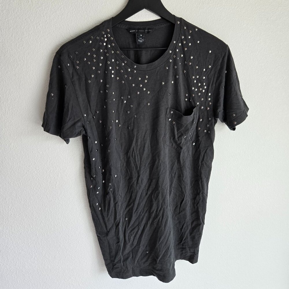 Marc Jacobs Studded Short Sleeve Tee